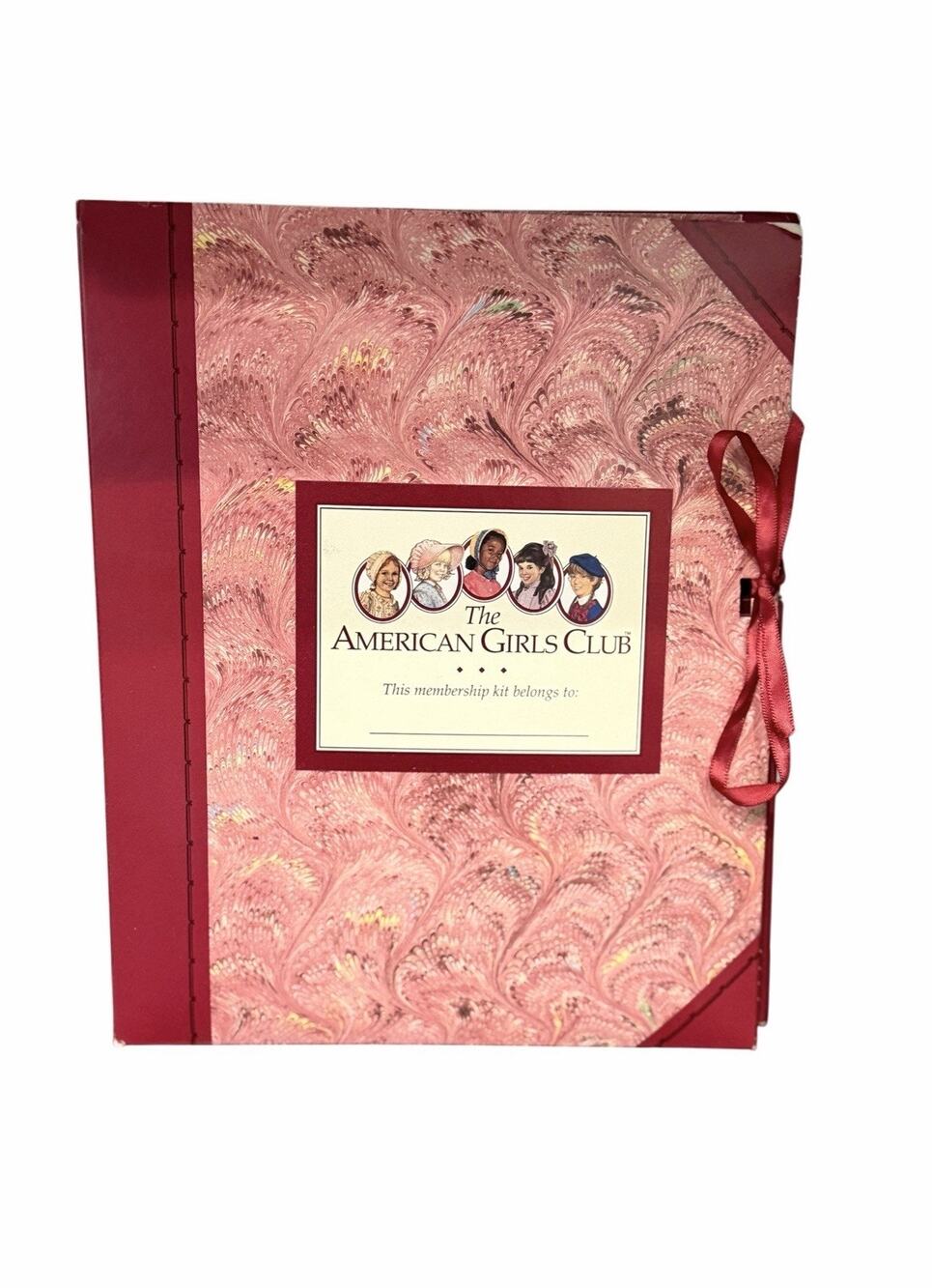 Vintage 1990s Pleasant Company The American Girls Club Membership Kit – 100% COM